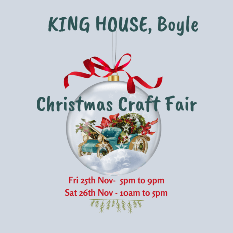 King House Christmas Craft Fair 2022 Visit King House Boyle